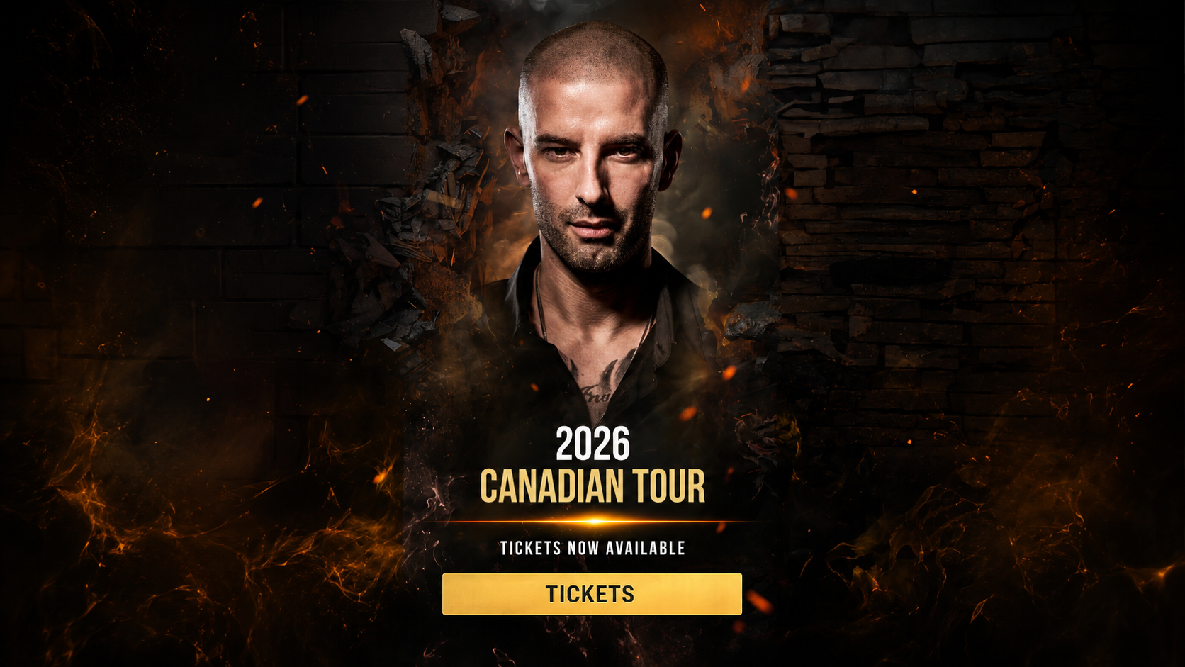 Darcy Oake 2026 Canadian Tour - Tickets Now Available